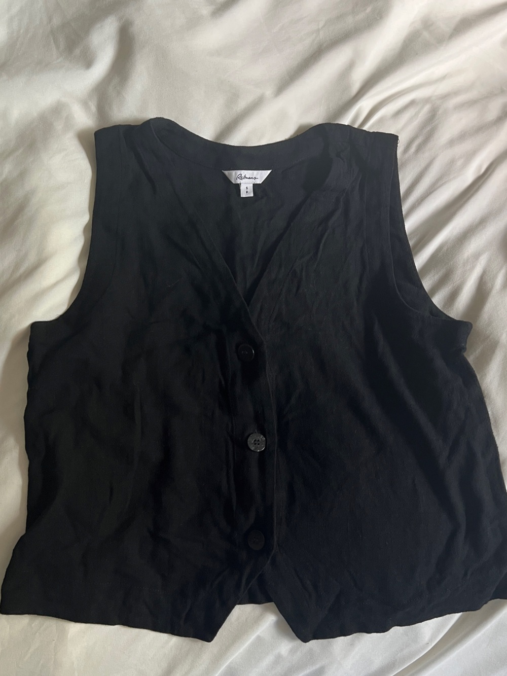 Linen Vest